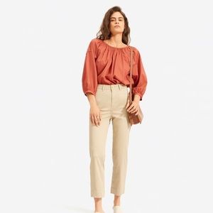 EVERLANE Lightweight Straight Leg Crop